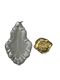 The Goonies (1985) - Gold Coin and Pirate Treasure Crystal From One-Eyed Willy's Treasure