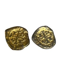 The Goonies (1985) - Set of Two Gold Coins From One-Eyed Willy's Treasure