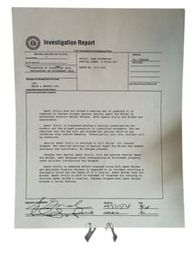 The X-Files (1993-) - FBI Disciplinary Investigation Report