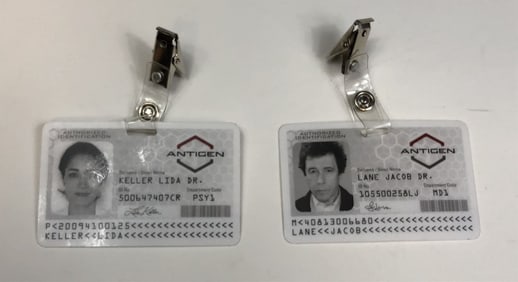 Underworld Awakening (2012) - Set of Two Antigen ID Cards