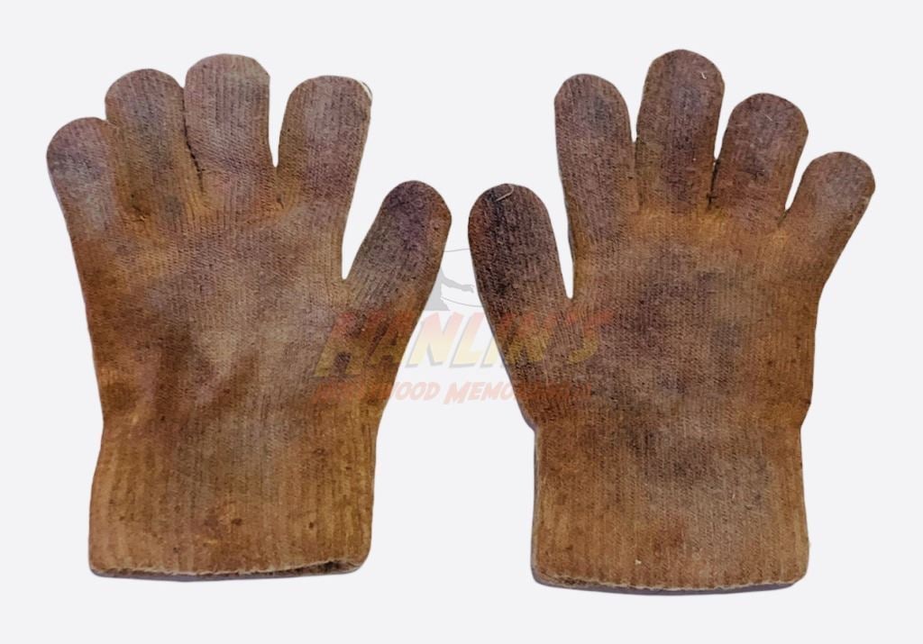 Underworld: Evolution (2006) - Bloody Peasant Gloves from Opening Medieval Battle Sequence (1 of 2)