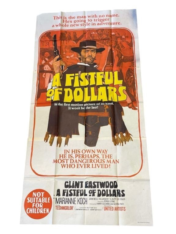 A Fistful of Dollars (1964) - 3-Sheet (39" X 77 1/2") (1 of 1)