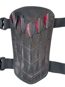 Arrow TV Series (2012-2020) - Dark Arrow (Stephen Amell) Hero Right Leg Quiver With Hero Darts