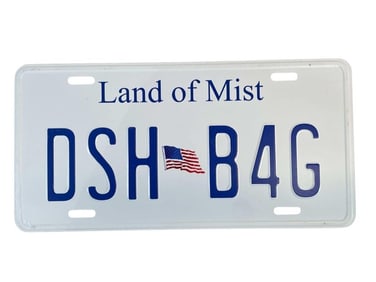 Arrow TV Series (2012-2020) - DSHB4G "Douchebag" License Plate