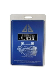 Eureka (2006-2012) - Global Dynamics Blue Unrestricted All Access Security Badge