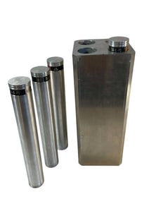 Eureka (2006-2012) - Hero Aluminum Containment Unit With 4 Cylinders