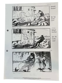 Harry Potter and the Prisoner of Azkaban (2004) - Storyboard "Buckbeak Rescued"
