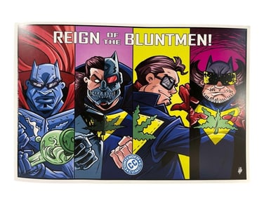 Jay and Silent Bob Reboot (2019) - Original 'Reign of the Bluntmen' Comic Front Poster