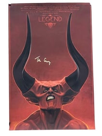 Legend (1985) - Tim Curry Signed Collectible Art Print
