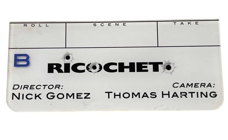 Ricochet (1991) - Clapperboard Cover
