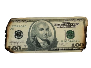 The Dark Knight (2008) - Burnt Bank Note