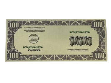 The Dark Knight (2008) - Unburnt Bank Note