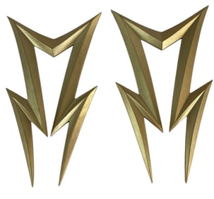 The Flash (2014-) - The Flash (Grant Gustin) Hero Boot Costume Accent Pieces