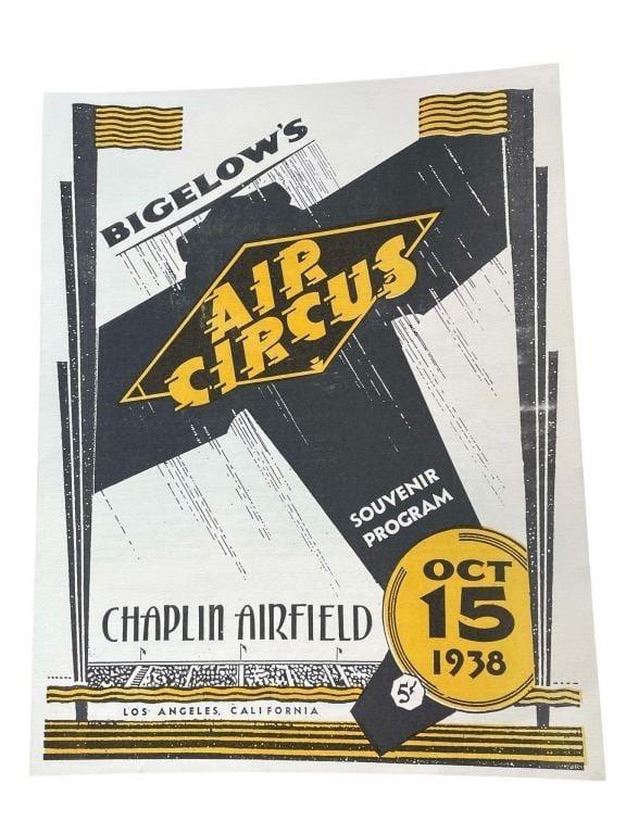 The Rocketeer (1991) - Circus Program (1 of 3)