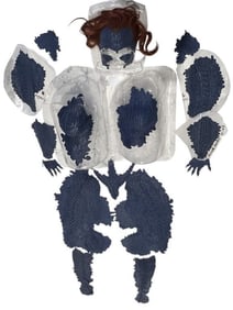 X-Men: First Class (2011) - Mystique Custom-Made Rubber Body Appliances