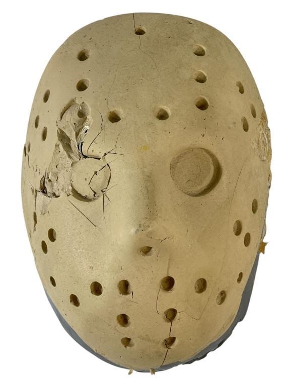 Freddy vs. Jason (2003) - Jason Mask Damaged Fiberglass Pull (1 of 7)
