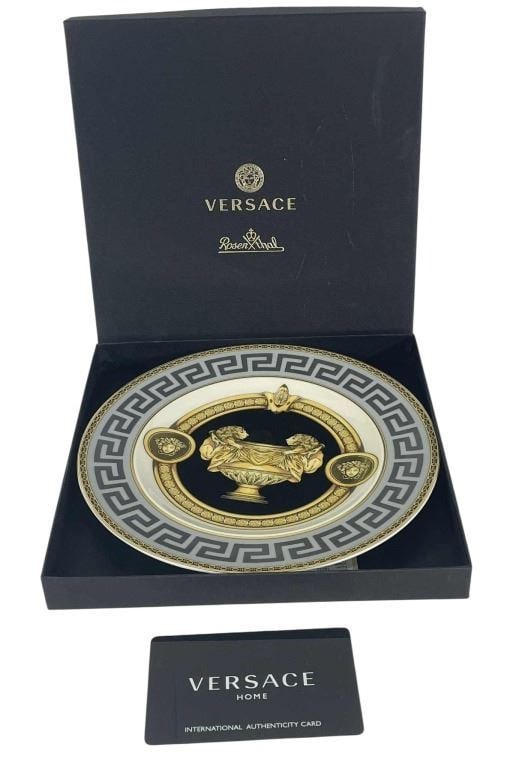 Coming 2 America (2021) - Versace Porcelain Plate used in the Palace (1 of 5)