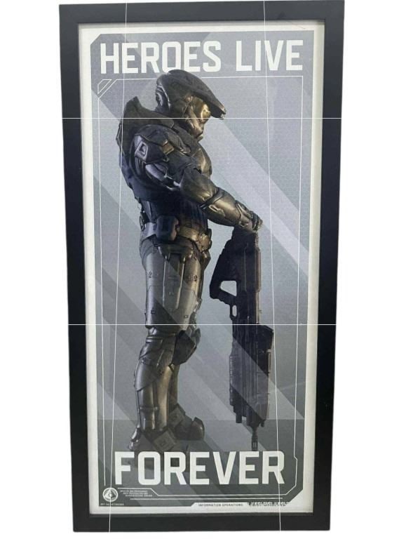 Halo (2022) - Framed Master Chief Poster (1 of 1)