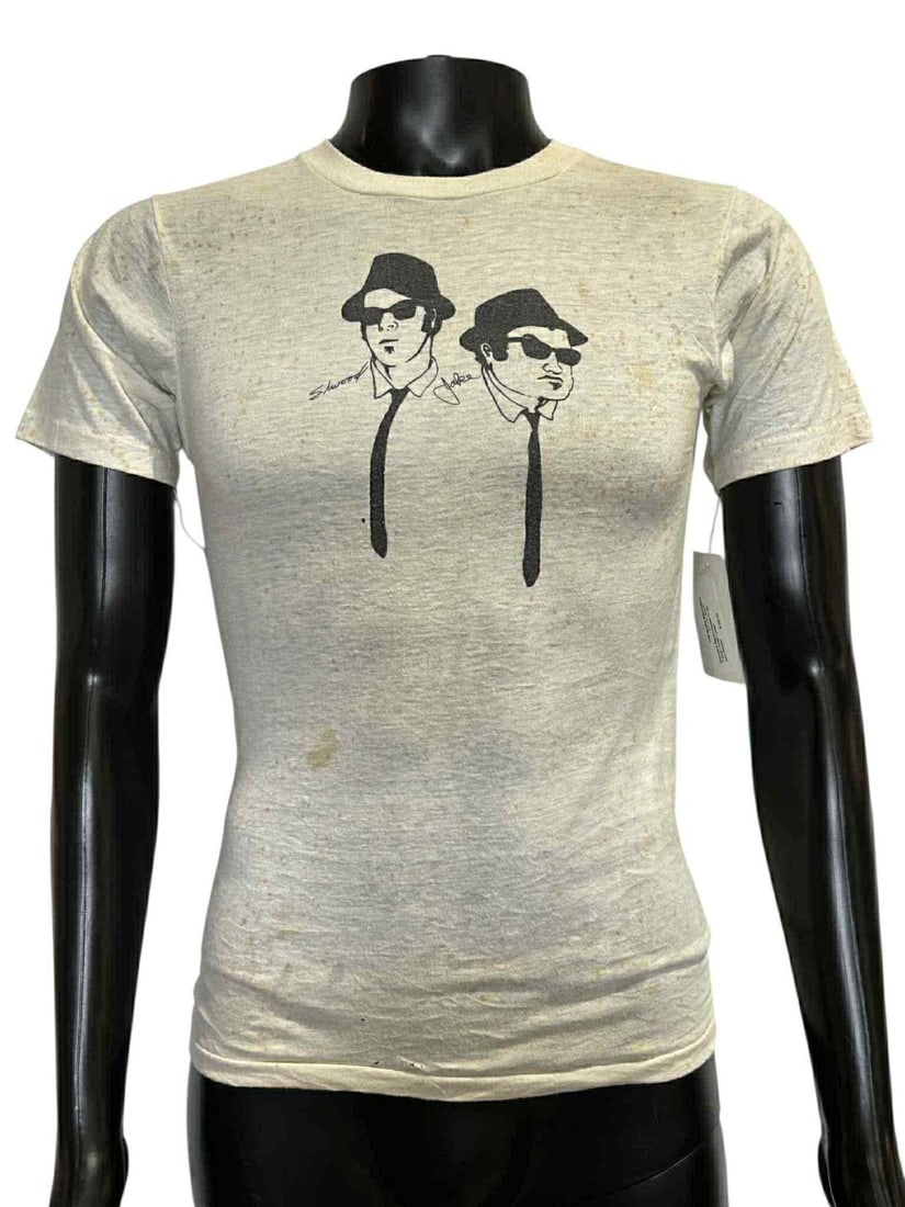 John Belushi Wife (Judith Jacklin Belushi) Worn Blues Brothers (1980) Shirt (1 of 4)