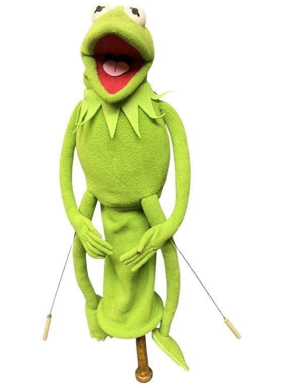 Kermit The Frog Hand Puppet - High End Replica (1 of 3)