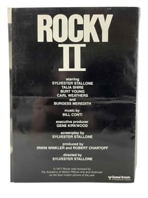 Rocky II (1979) - Press Folder