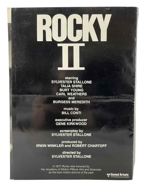Rocky II (1979) - Press Folder (1 of 3)