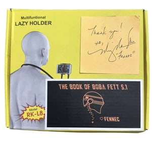 Star Wars - The Book of Boba Fett (2021-) - Crew Gift Shirt and Lazy Holder From Ming-Na Wen