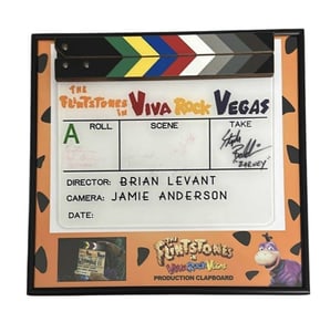 The Flintstones in Viva Rock Vegas (2000) - Signed Clapperboard