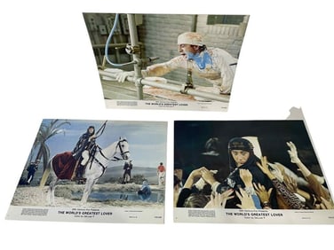 The World's Greatest Lover (Gene Wilder 1977) - Set of 3 Lobby Card