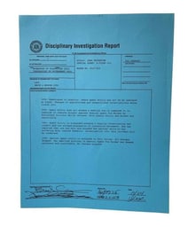 The X-Files (1993-) - FBI Disciplinary Investigation Report