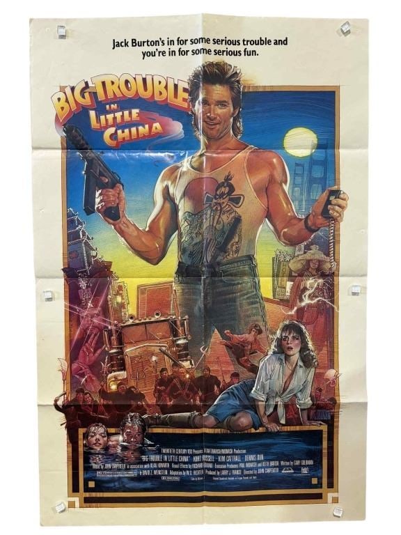 Big Trouble in Little China (1986) - Poster (27" x 41") (1 of 1)