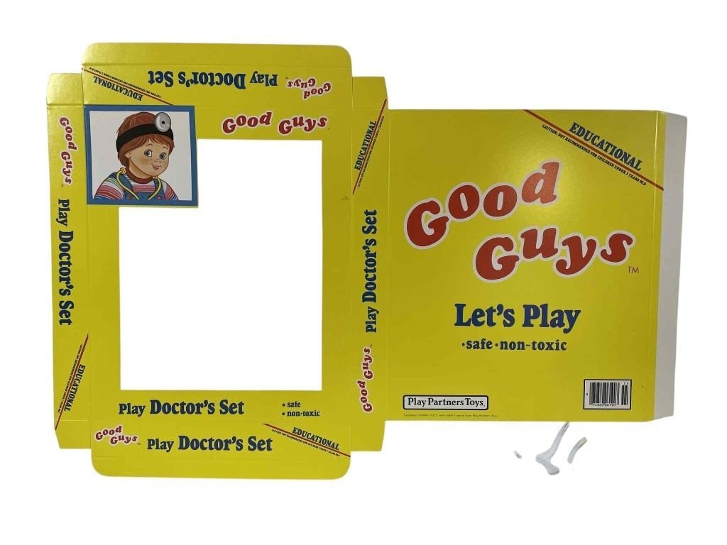 Child's Play (1988) - Chucky Play Doctor's Set Toy Box (1 of 2)