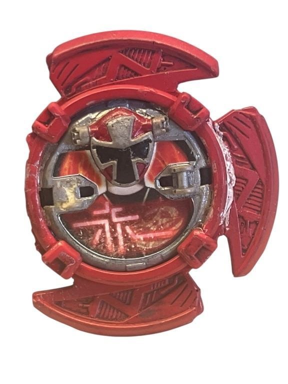 Power Rangers Ninja Steel (2017[x=#8211/]2018) - Red Ranger Ninja Power Star Morpher: Power Rangers Ninja Steel (2017[x=#8211/]2018) - Red Ranger Ninja Power Star Morpher.Original ninja power star used by the "Red Ranger" to morph in the superhero television series 'Power Rangers Dino