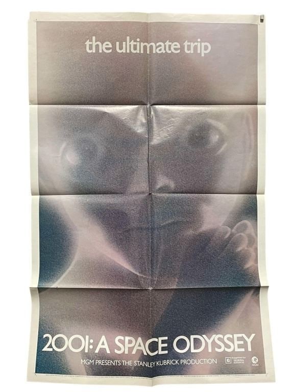 2001: A Space Odyssey (1968) - Poster 1971 (27" x 41") (1 of 1)