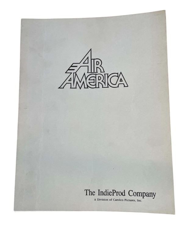 Air America (1990) - Original Production Used Script Annotated by Burt Kwouk (1 of 4)