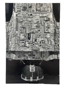 Alien (1979) - Nostromo Model Complaining Photo (Martin Bower)