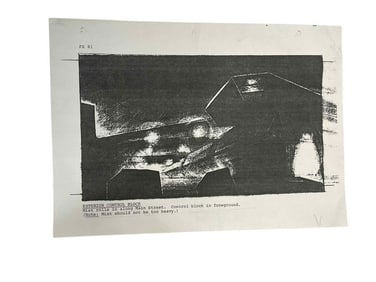 Aliens (1986) - Storyboard (Martin Bower) - Lot A