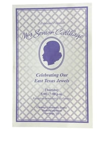 Bernie (2011) - Prop Pageant Pamphlet