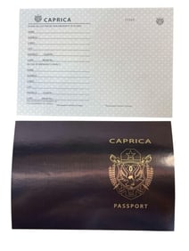 Caprica (2009-2010) - Prop Passport