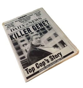 City by the Sea (2002) - Robert De Niro Newspaper