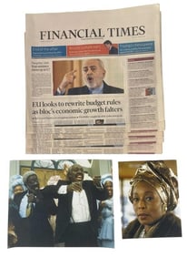 Coming 2 America (2021) - Newspapers and Prop Photo Collection