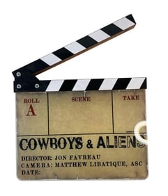 Cowboys & Aliens (2011) - Promotional Clapperboard