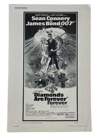 Diamonds Are Forever (1971) - Press Book