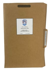 Elysium (2013) - David Clarke (Set Designer Easter Egg) Prop Parole Folder