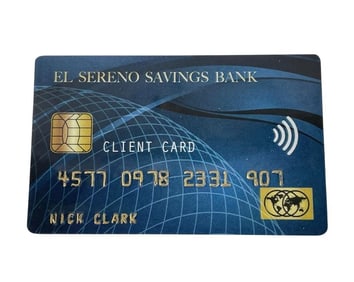 Fear the Walking Dead (2015[x=#8211/]2023) - Nick Clark (Frank Dillane) Credit Card