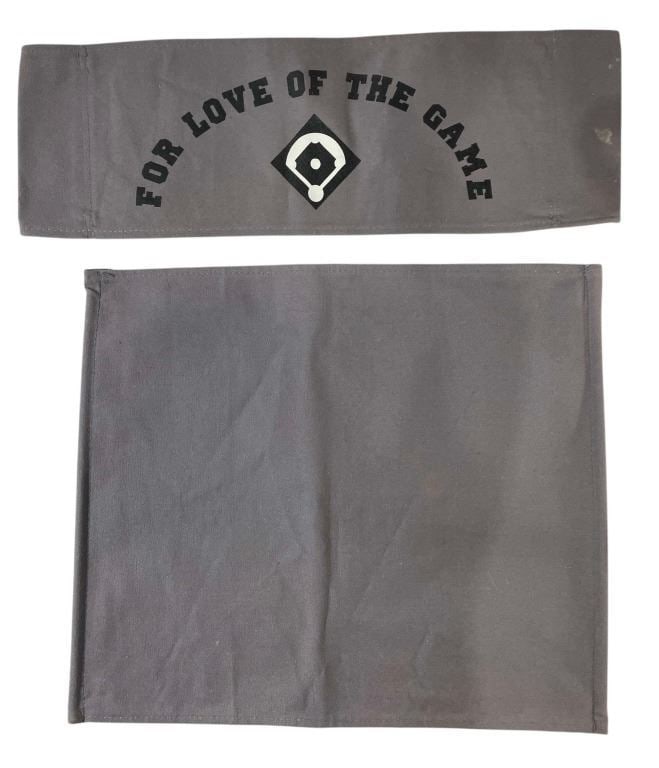 For Love of the Game (1999) - Cast Chairback and Seat: For Love of the Game (1999) - Cast Chairback and Seat.Original chairback and seat used by the cast on the production of the Sam Raimi directed sports drama film 'For Love of the Game (1999), which fol