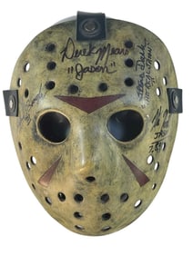 Freddy vs. Jason (2003) - Jason Mask Signed by 4 Jason's