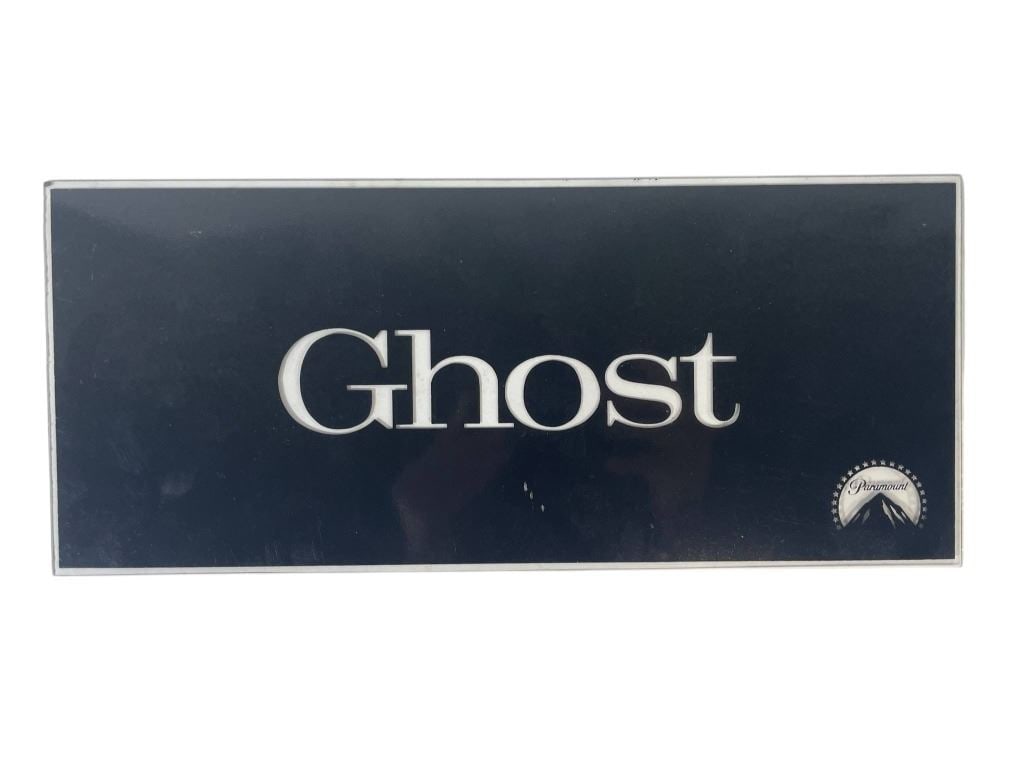 Ghost (1990) - Crew Used Dashboard Parking Permit Card: Ghost (1990) - Crew Used Dashboard Parking Permit Card.Original production dashboard parking permit card given out to the cast and crew on the Jerry Zucker directed supernatural romance film 'Ghost' (