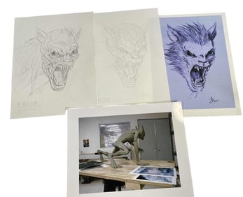 Late Phases (2014) - Werewolf Artwork Collection (Robert Kurtzman)