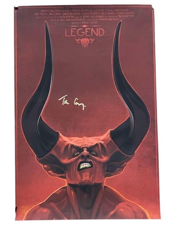 Legend (1985) - Tim Curry Signed Collectible Art Print (1 of 2)